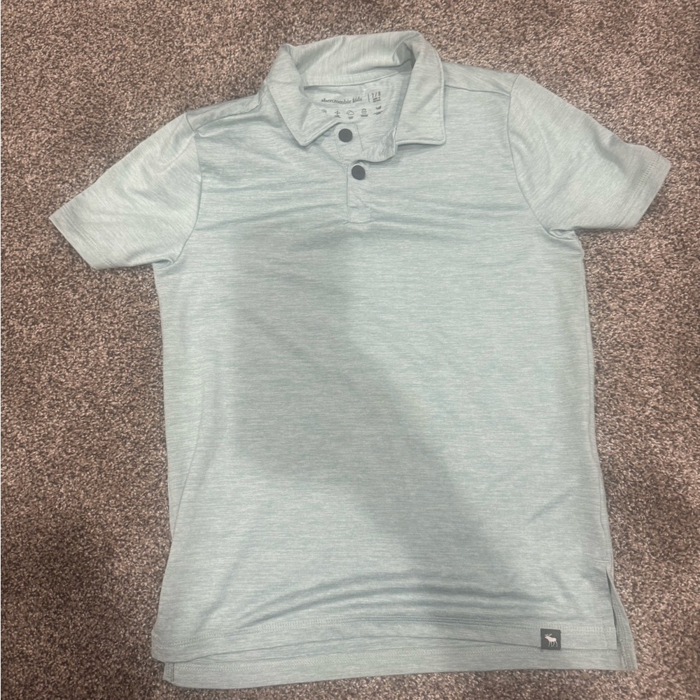 Kids Light Gray Polo Shirt